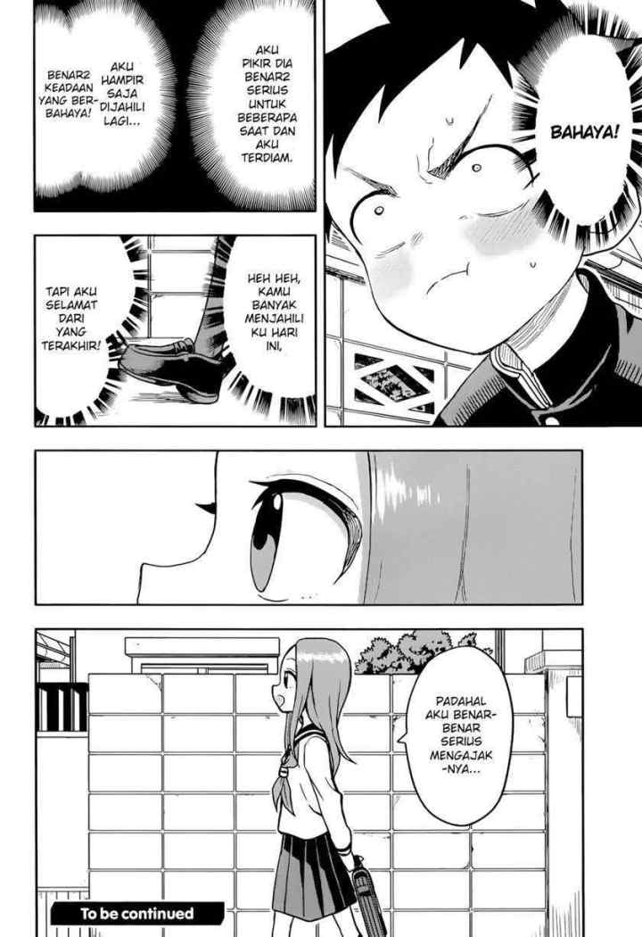 Karakai Jouzu no Takagi-san chapter 135 halaman 17
