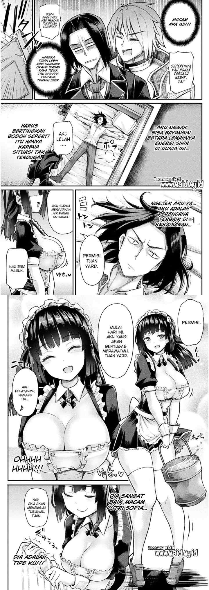 Isekai Majutsushi wa Mahou wo Tonaenai chapter 1 halaman 11