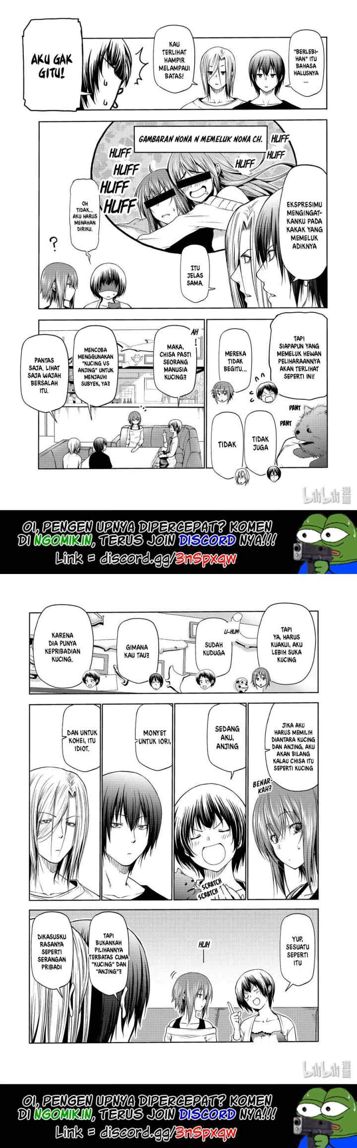 Grand Blue chapter 61.1 halaman 4