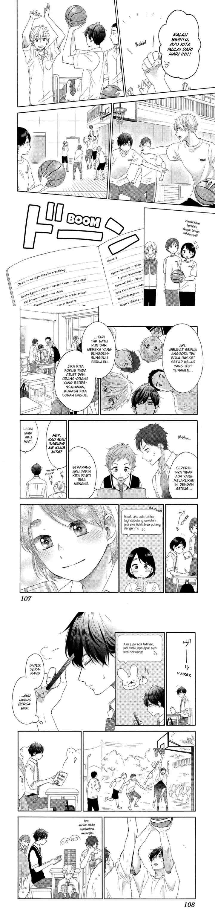 Hananoi-kun to Koi no Yamai chapter 23 halaman 6