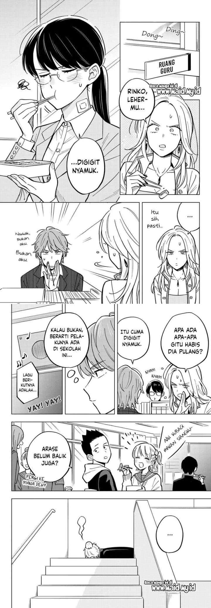 Sensei wa Koi wo Oshierarenai chapter 28 halaman 11