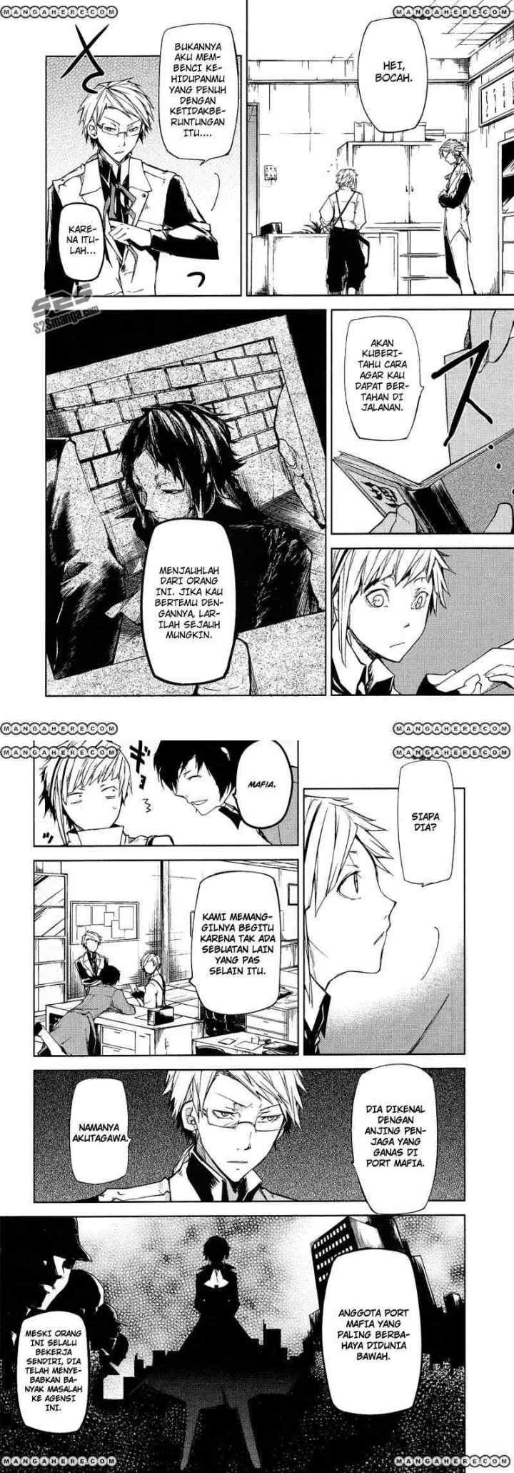 Bungou Stray Dogs chapter 3 halaman 10