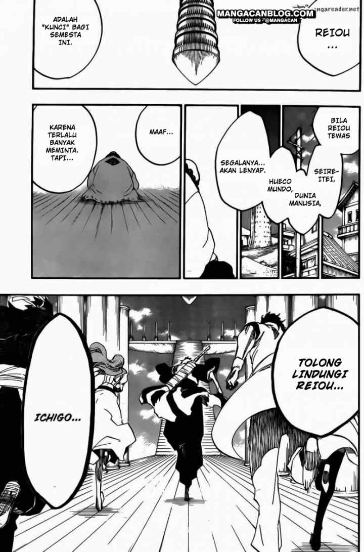 Bleach chapter 611 halaman 14
