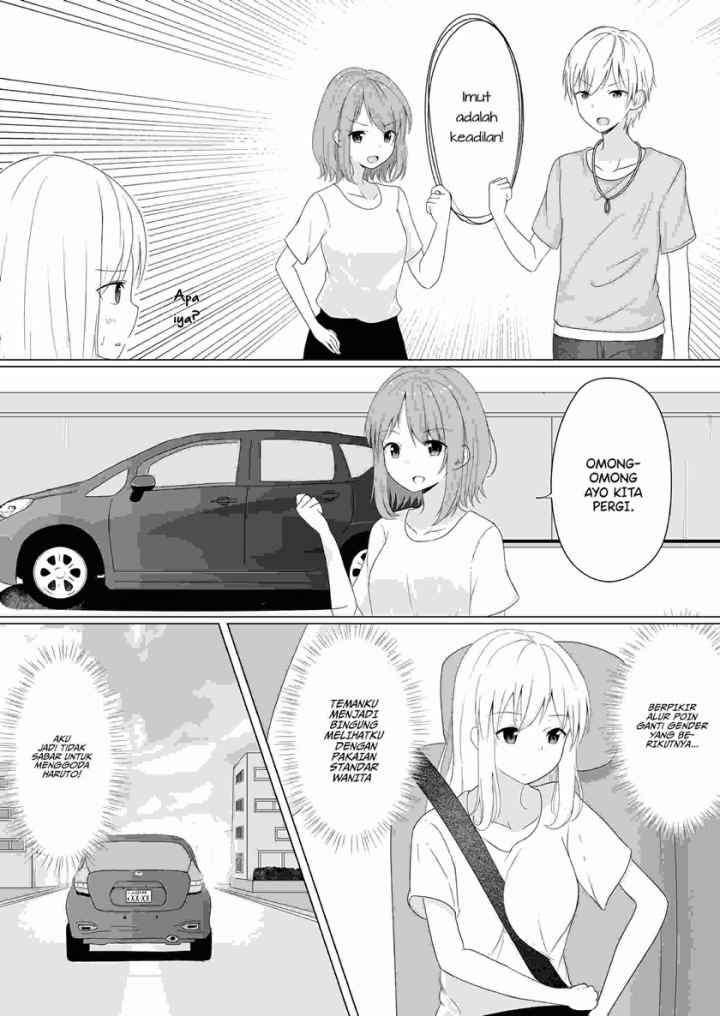 A Boy Who Loves Genderswap Got Genderswapped, so He Acts Out His Ideal Genderswap Girl chapter 3 halaman 4