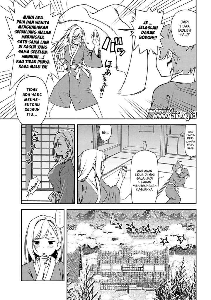 Toshiue Elite Onna Kishi Ga Boku No Mae De Dake Kawaii chapter 2.2 halaman 11