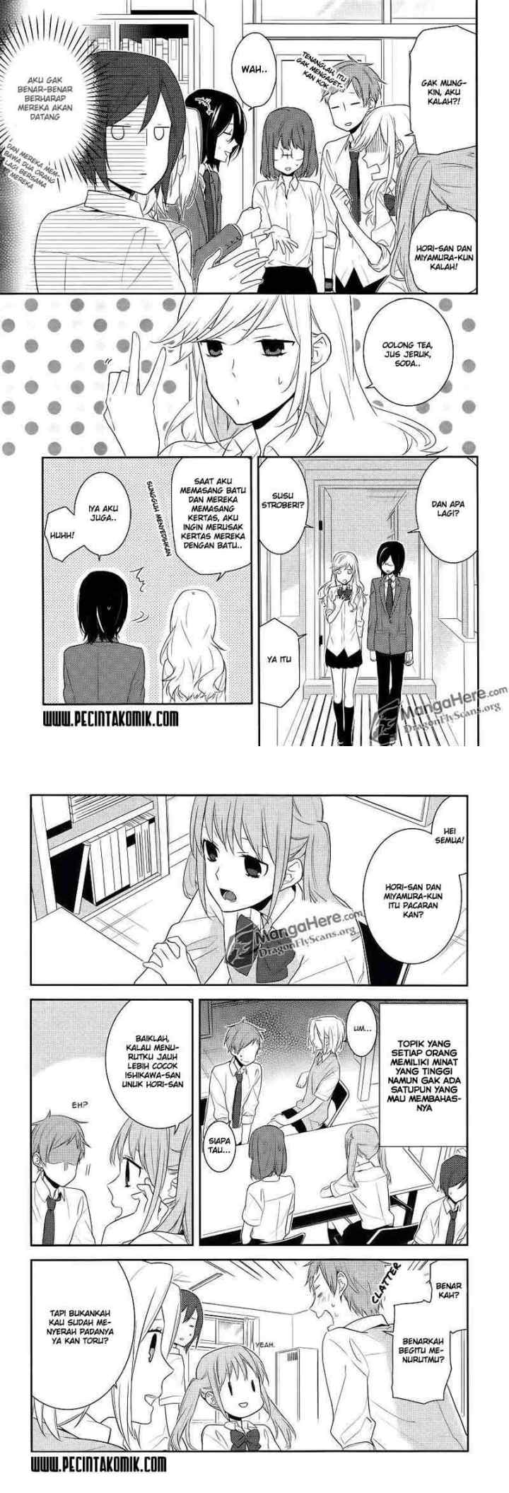 Horimiya chapter 16 halaman 10