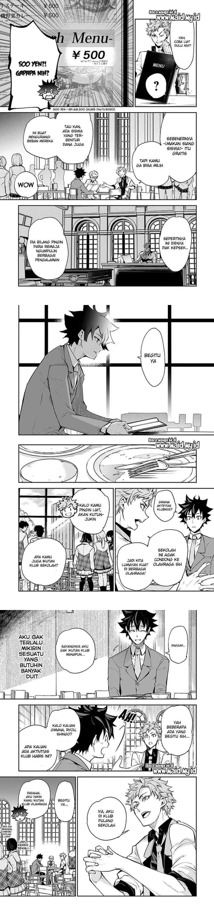 Isekai de Cheat Skill wo te ni Shita ore wa, Genjitsu Sekai wo mo Musou Suru ~Level Up wa Jinsei wo Kaeta~ chapter 7 halaman 9