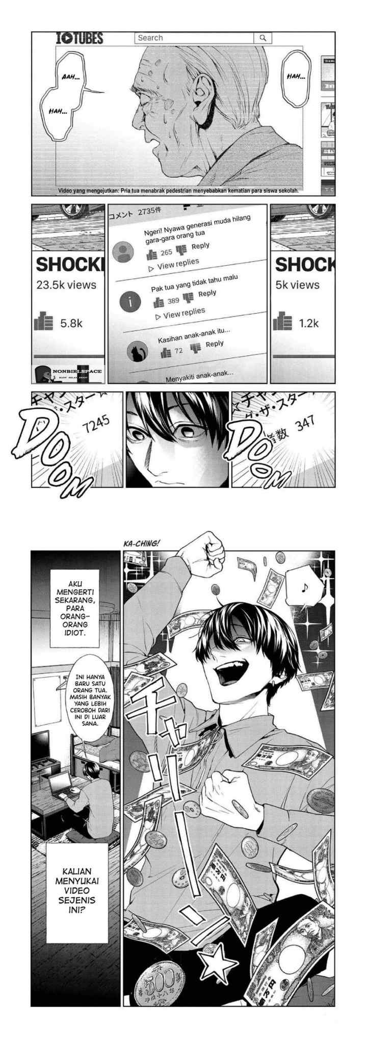 Brutal: Satsujin Kansatsukan no Kokuhaku chapter 9 halaman 7