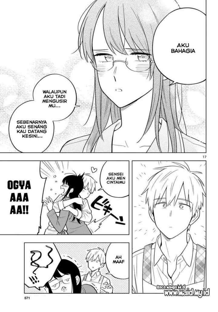 Sensei wa Koi wo Oshierarenai chapter 33 halaman 18