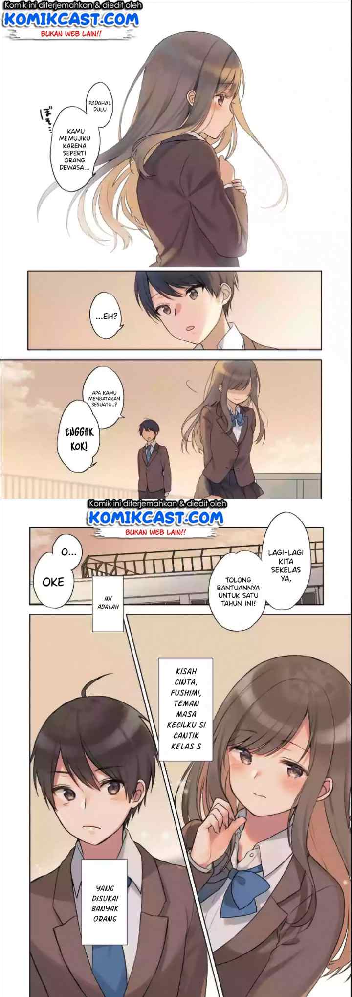 Chikan Saresou ni Natteiru S-kyuu Bishoujo wo Tasuketara Tonari no Seki no Osanajimi datta chapter 1 halaman 12