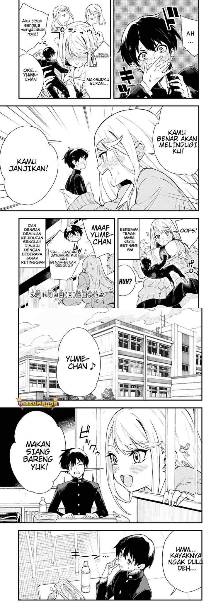 Chieri no Koi wa 8 Meter chapter 1 halaman 12