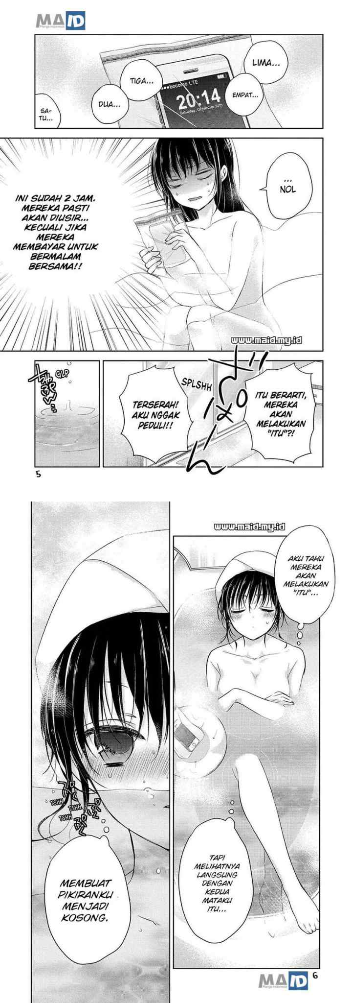 Midara na Ao-chan wa Benkyou ga Dekinai chapter 6 halaman 5