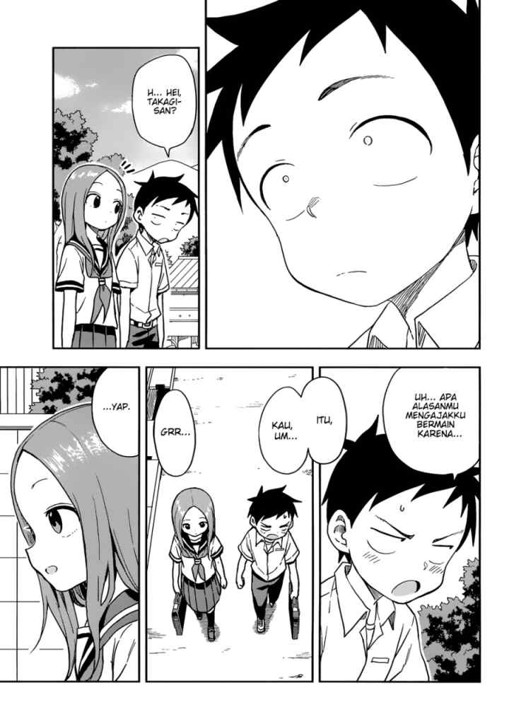 Karakai Jouzu no Takagi-san chapter 147 halaman 14