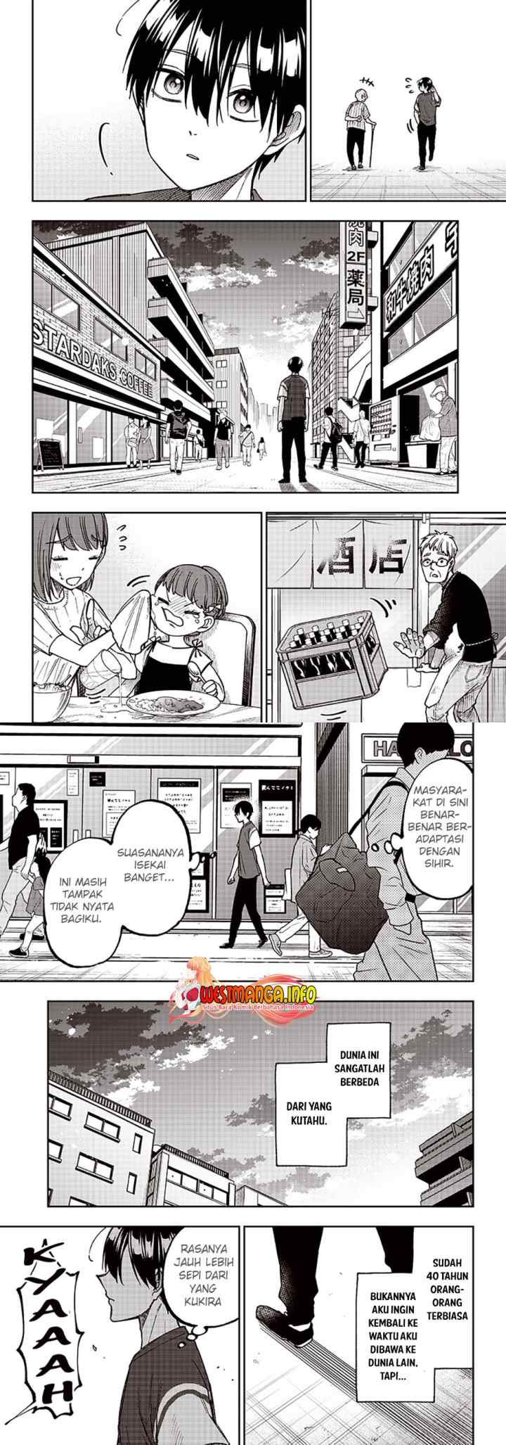 Kyuuseishu ~Isekai wo Sukutta Moto Yuusha ga Mamono no Afureru Genjitsu Sekai wo Musou suru~ chapter 2 halaman 8