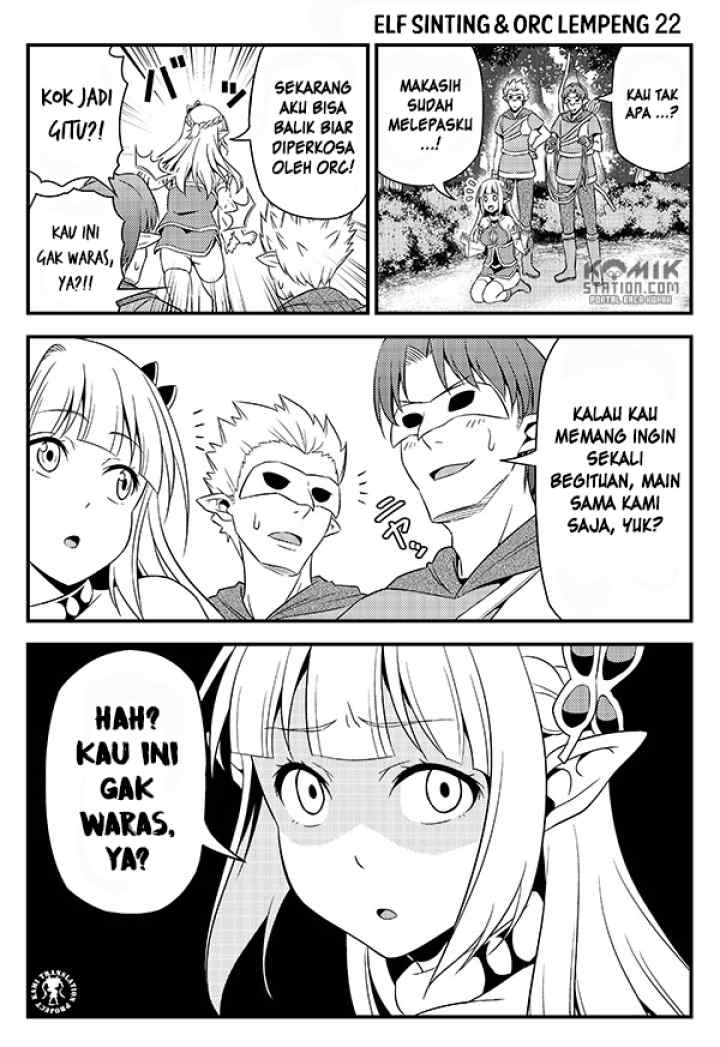 Hentai Elf to Majime Orc chapter 3 halaman 8