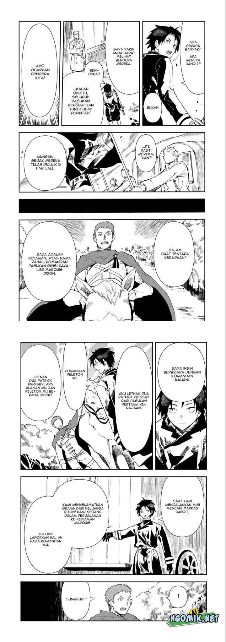 When I Reincarnated I Was a Soldier?! ~A Man Called the Red Shinigami~ chapter 3 halaman 9