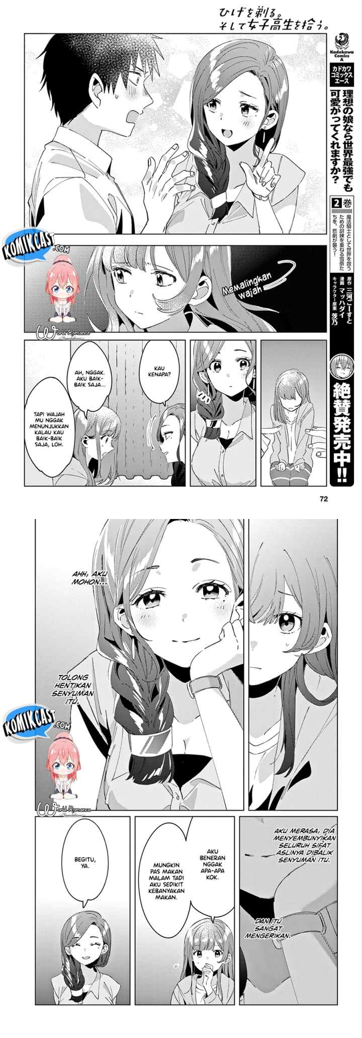 Hige Wo Soru. Soshite Joshikosei Wo Hirou chapter 15 halaman 12
