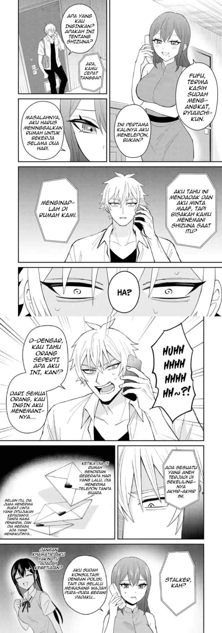 Netorare Manga no Kuzu Otoko ni Tensei Shita Hazu ga Heroine ga Yottekuru Ken chapter 6 halaman 6