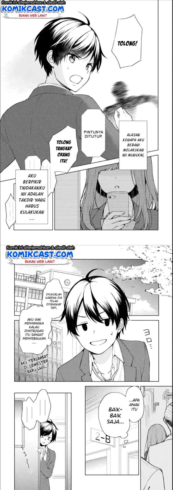 Chikan Saresou ni Natteiru S-kyuu Bishoujo wo Tasuketara Tonari no Seki no Osanajimi datta chapter 1 halaman 6