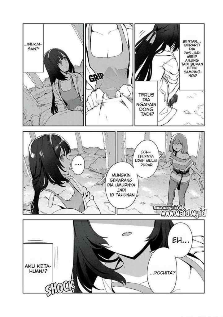Inu ni Nattara Suki na Hito ni Hirowareta chapter 35 halaman 11