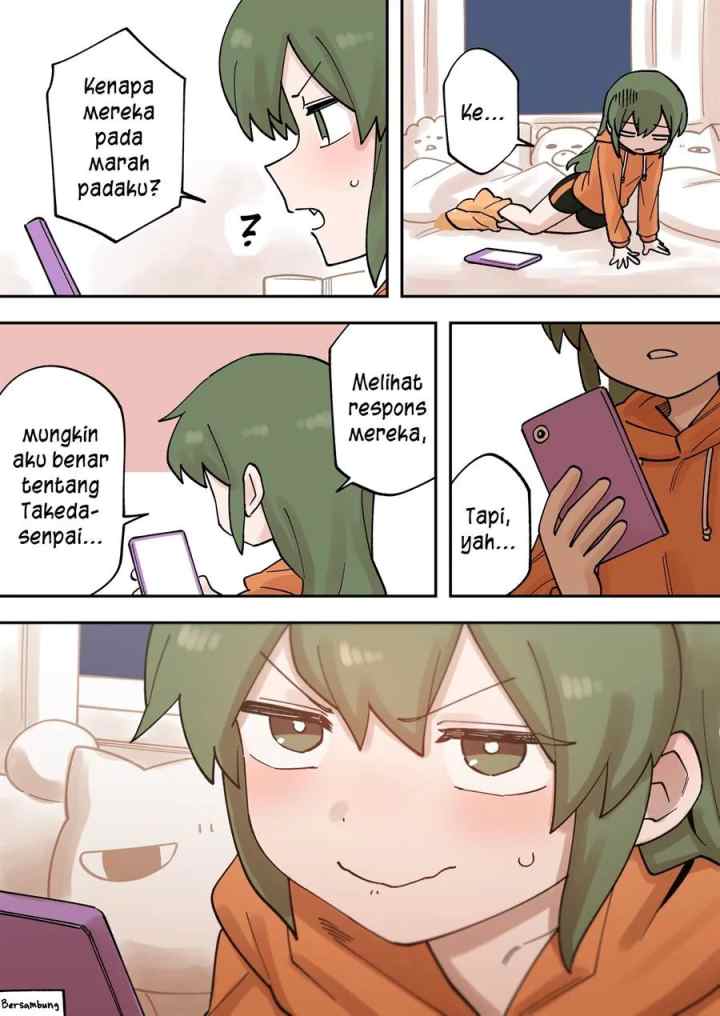 Senpai ga Urusai Kouhai no Hanashi chapter 222 halaman 4