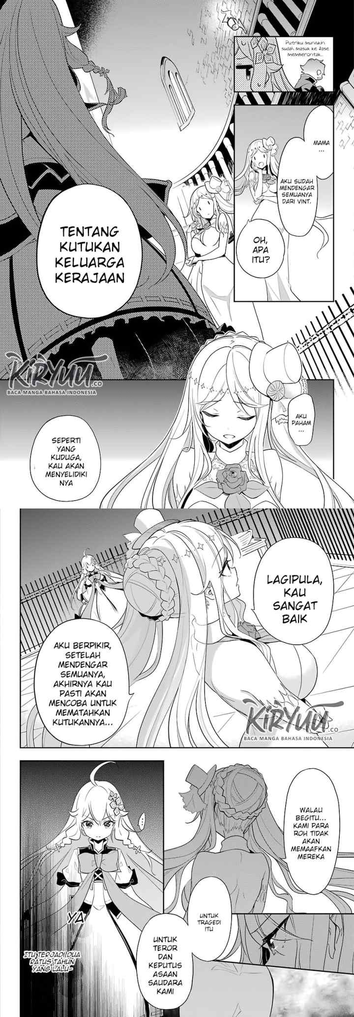 Chichi wa Eiyuu Haha wa Seirei Musume no Watashi wa Tenseisha chapter 14 halaman 7