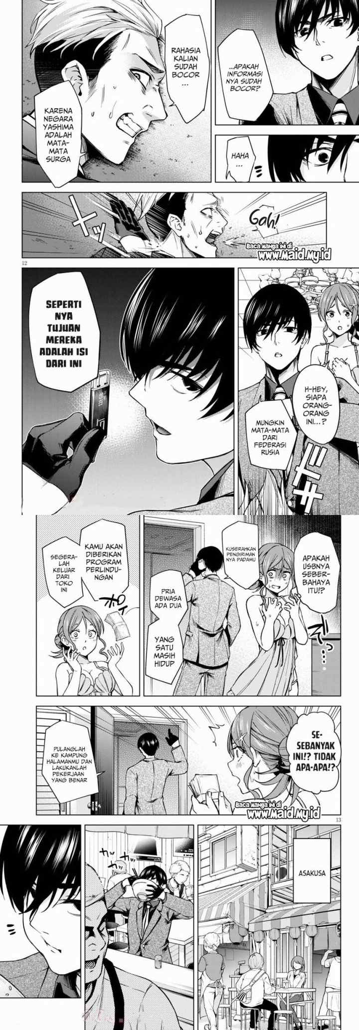 Honey Trap Sharehouse chapter 1.1 halaman 7