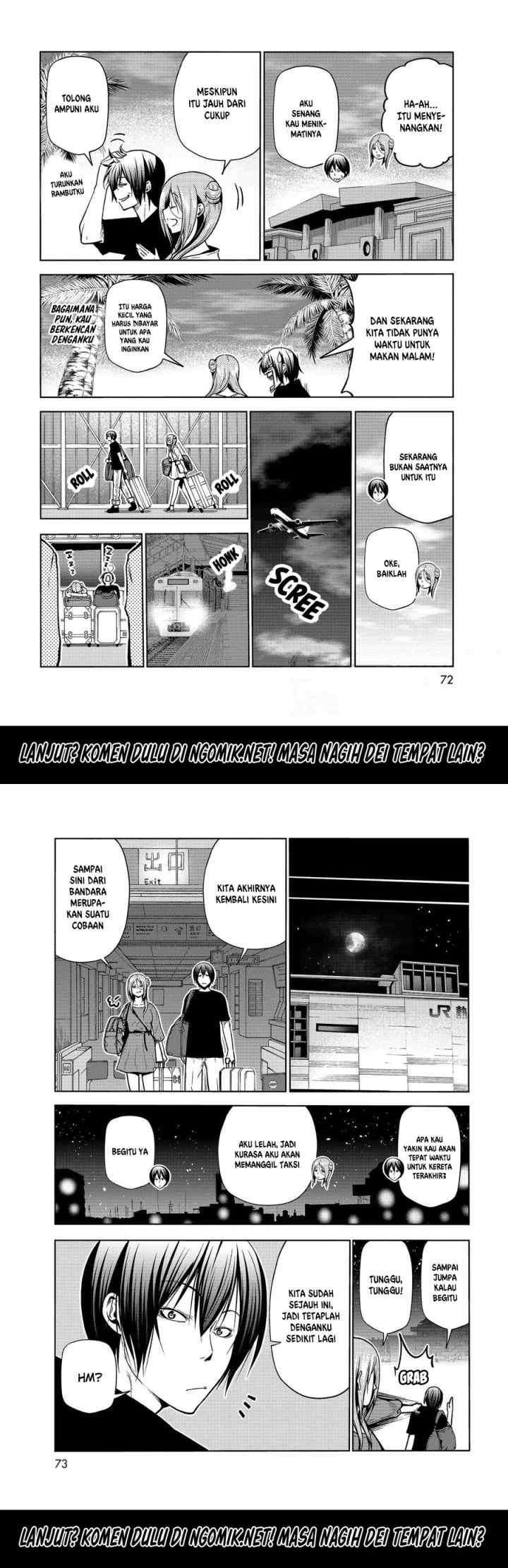 Grand Blue chapter 69.2 halaman 4