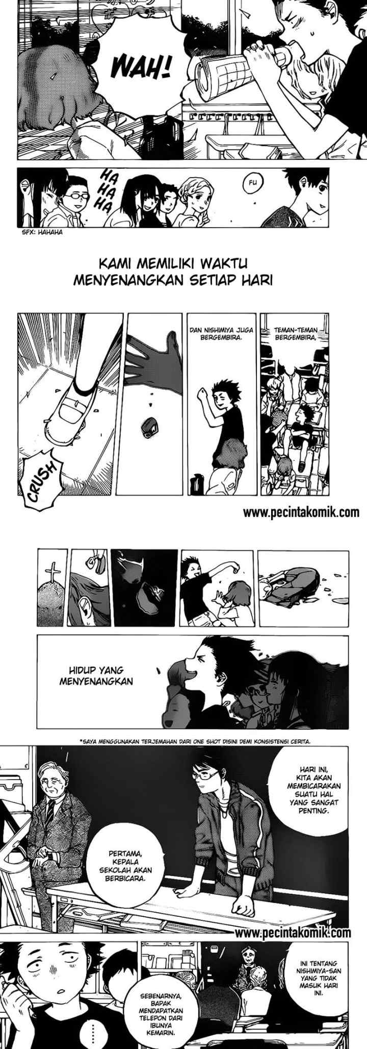 Koe no Katachi chapter 3 halaman 4