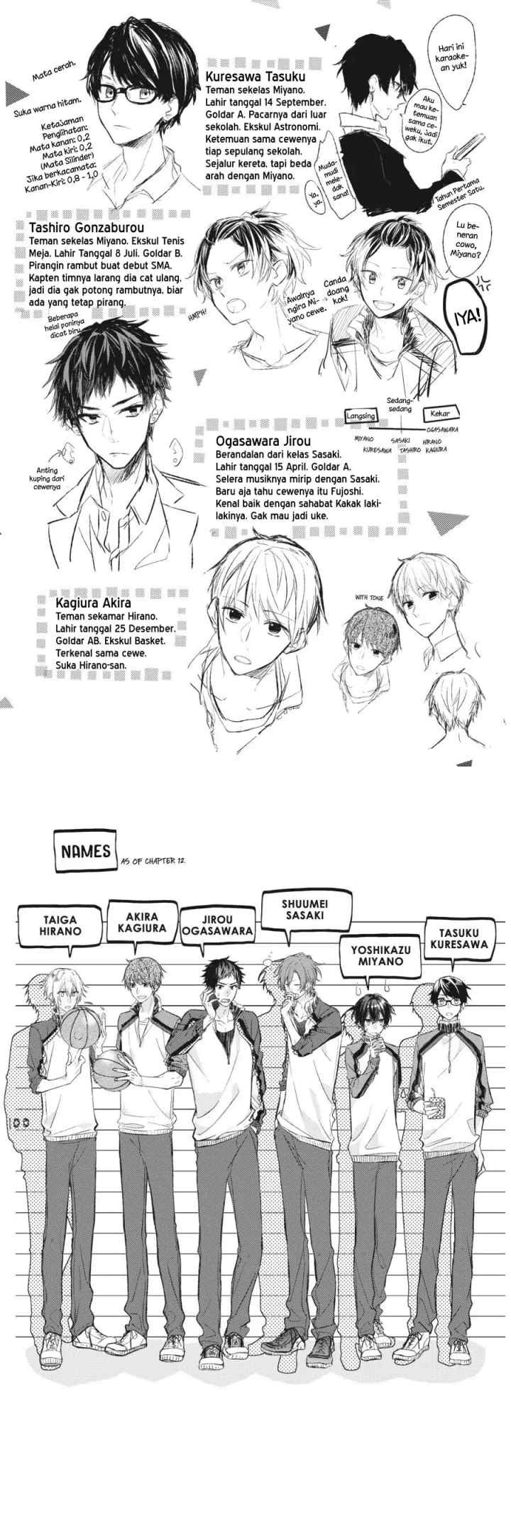 Sasaki to Miyano chapter 12.5 halaman 10