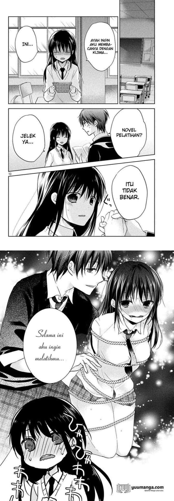 Midara na Ao-chan wa Benkyou ga Dekinai chapter 3 halaman 6