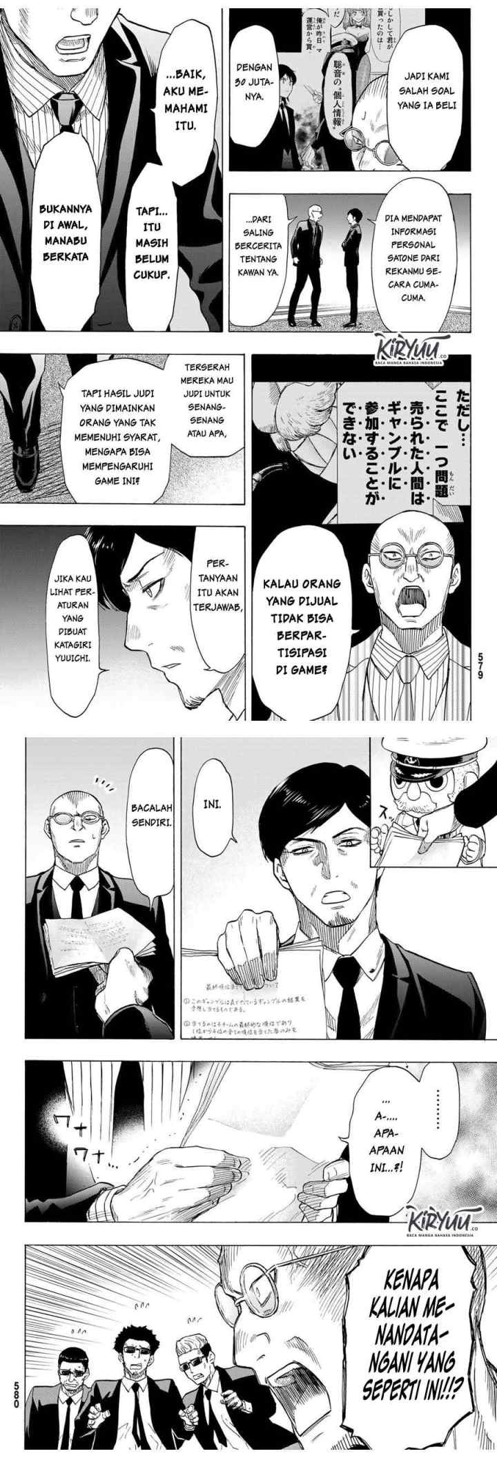 Tomodachi Game chapter 65 halaman 4