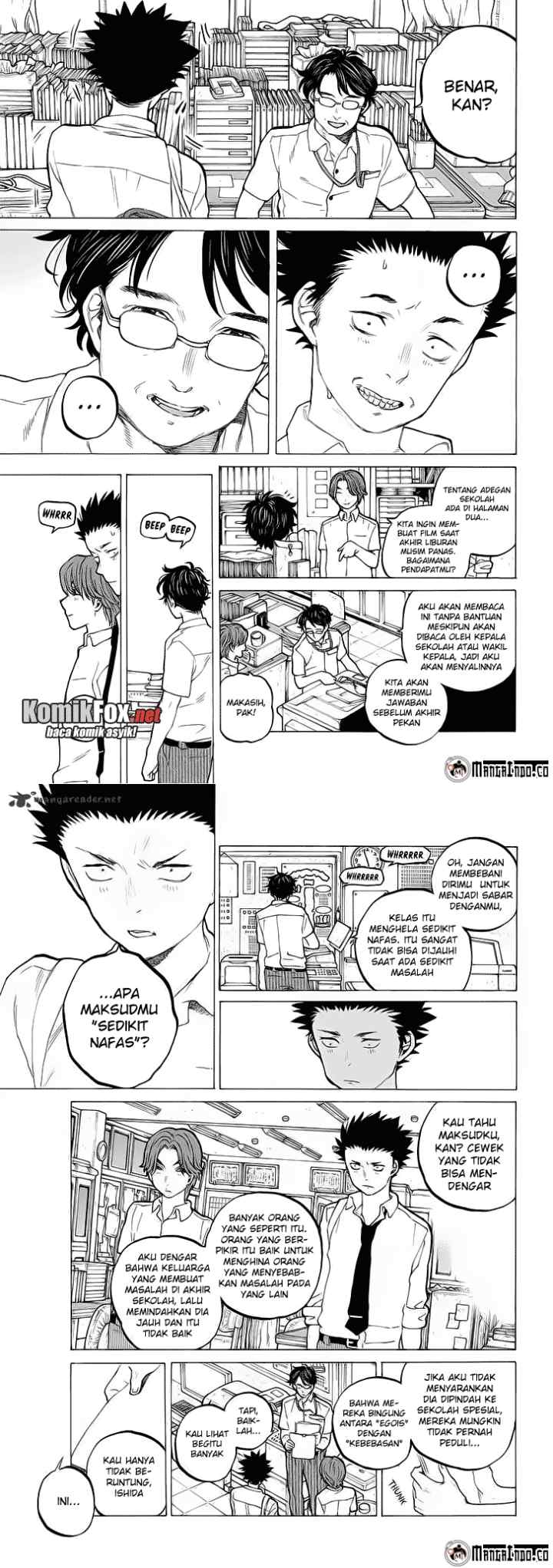 Koe no Katachi chapter 35 halaman 4