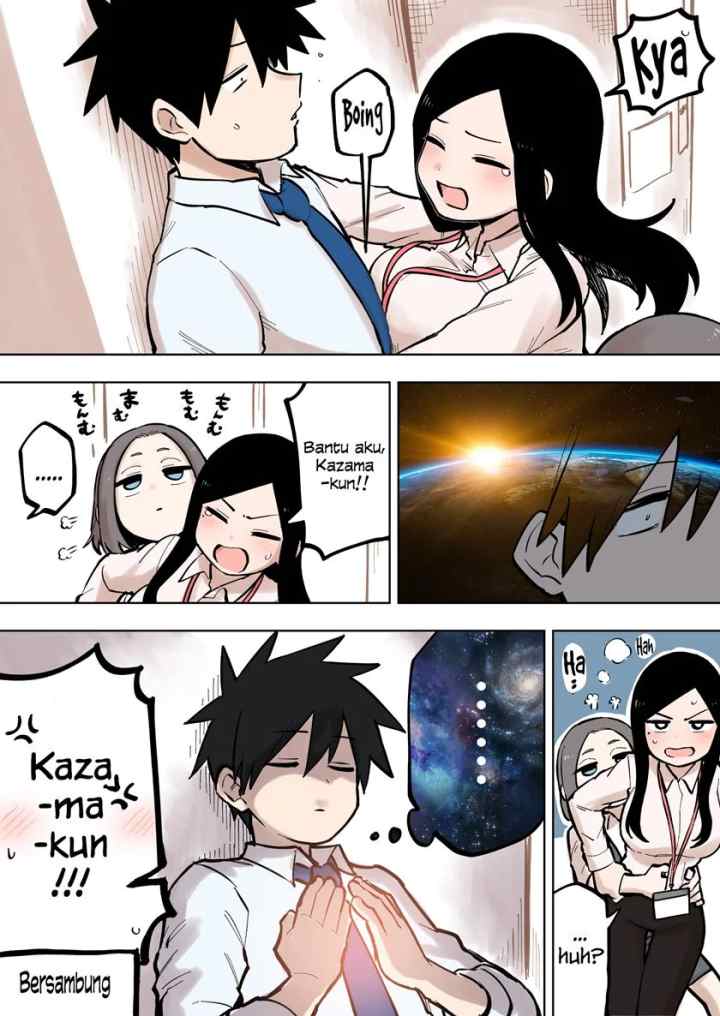 Senpai ga Urusai Kouhai no Hanashi chapter 95 halaman 4