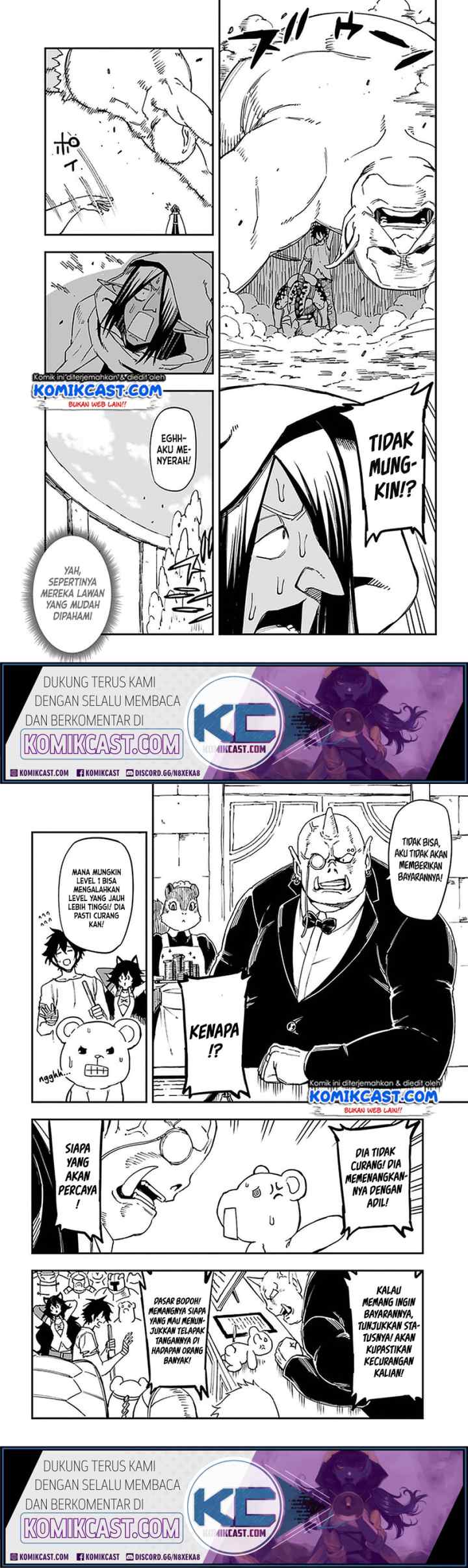 Genkai Level 1 kara no Nariagari: Saijaku Level no Ore ga Isekai Saikyou ni Naru made chapter 8 halaman 10