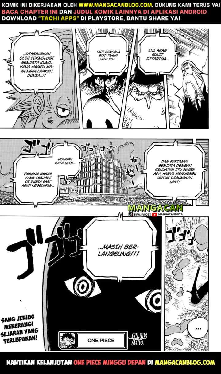 One Piece chapter 1115 halaman 16