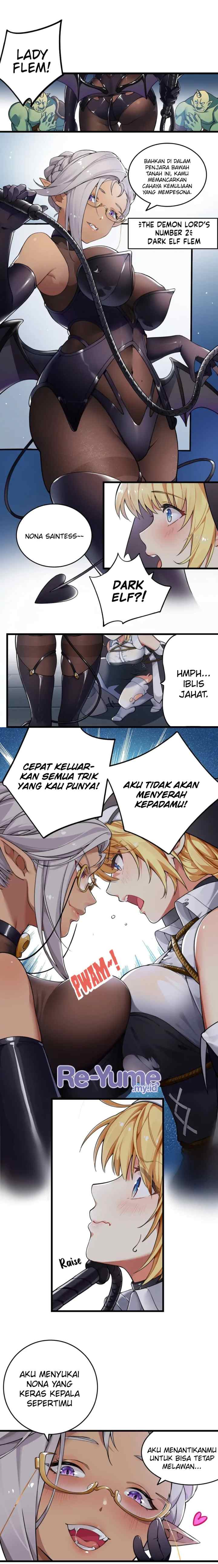 Miss Saintess Please Stop Your Wild Imagination! chapter 2 halaman 4