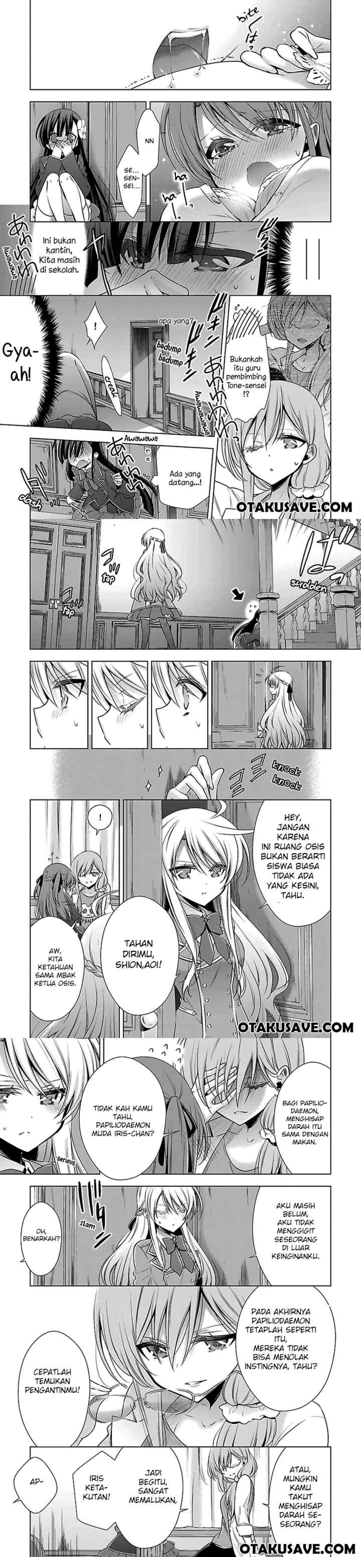 Kyuuketsuki-chan x Kouhai-chan chapter 1 halaman 7