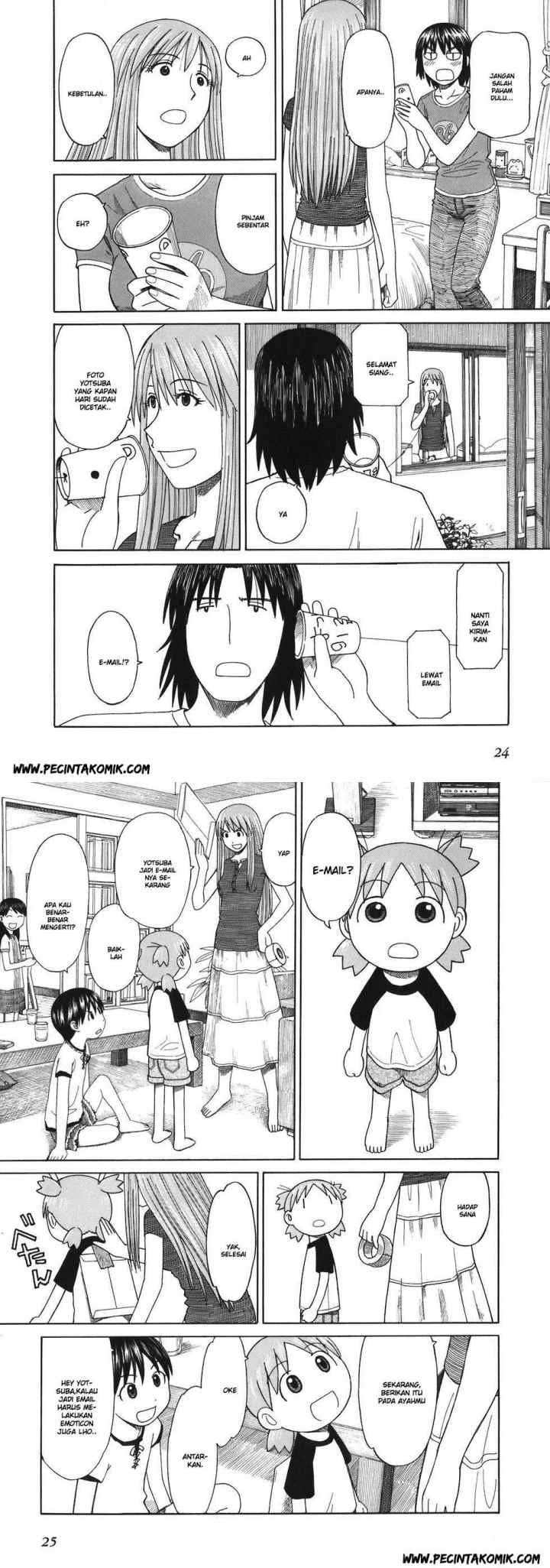 Yotsuba to! chapter 42 halaman 13