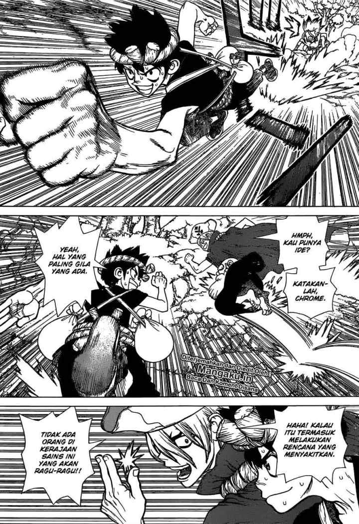 Dr. Stone chapter 133 halaman 10