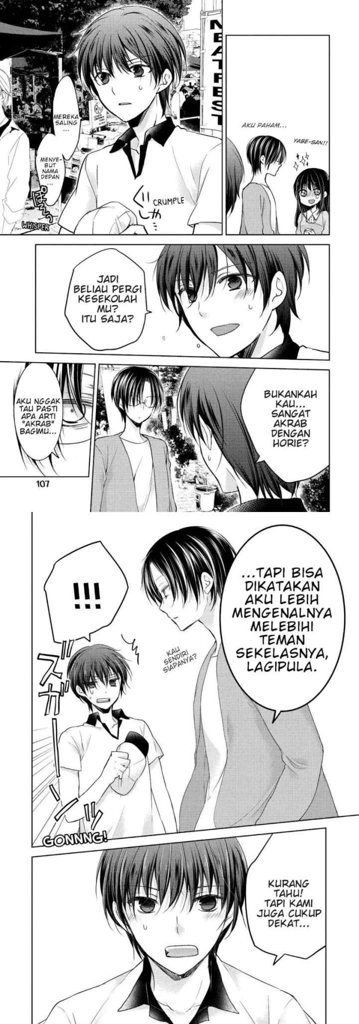 Midara na Ao-chan wa Benkyou ga Dekinai chapter 9 halaman 7