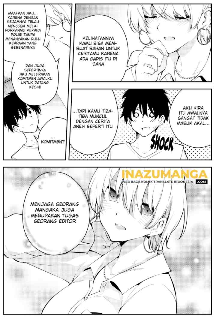 Mishiranu Joshikousei ni Kankensareta Mangaka no Hanashi chapter 41 halaman 9