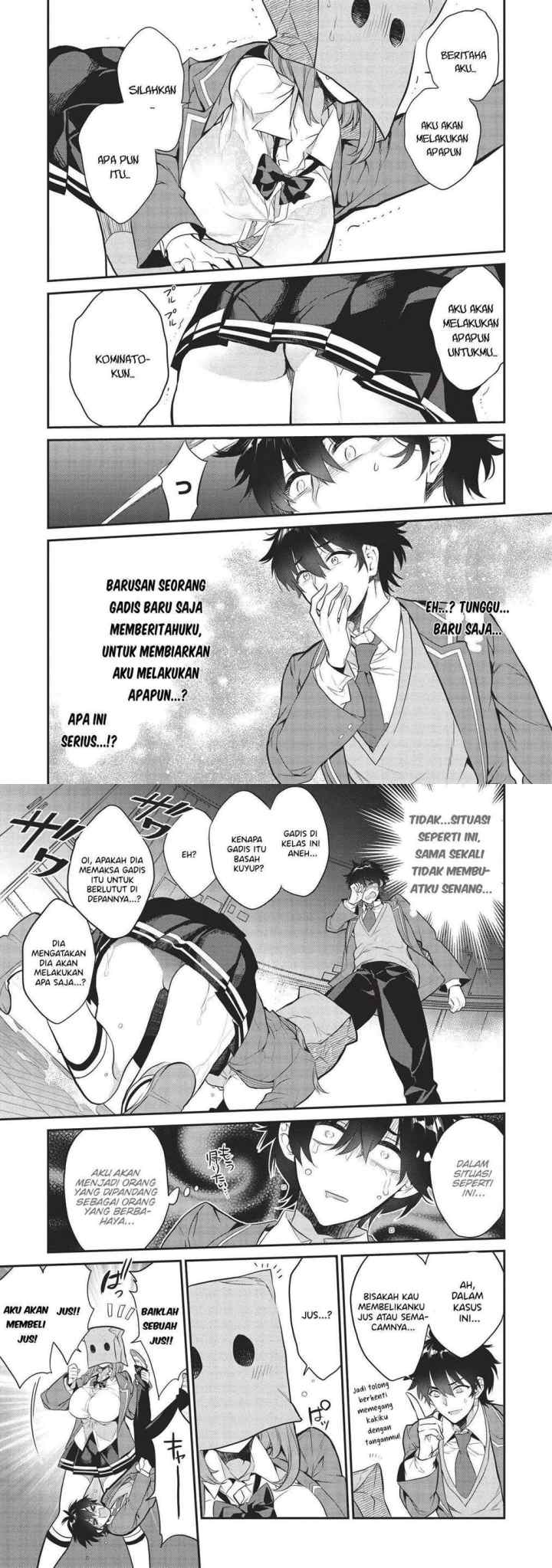 Kamiyama-san no Kami Bukuro no Naka ni wa chapter 3 halaman 8