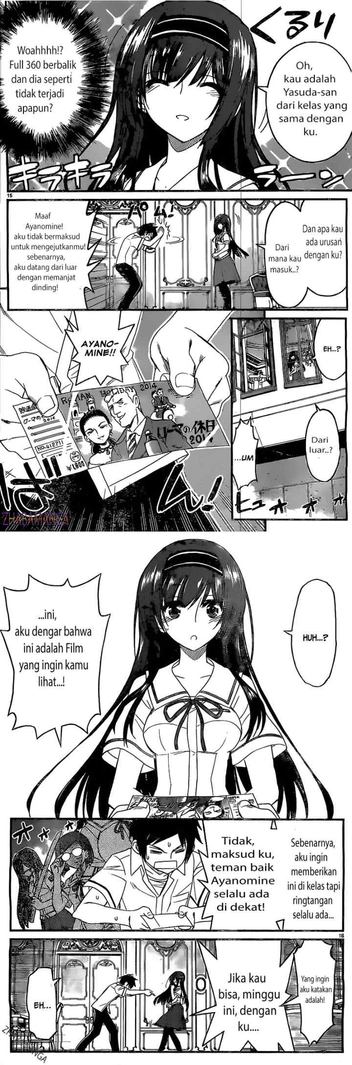 Kin no Kanojo Gin no Kanojo chapter 1 halaman 7