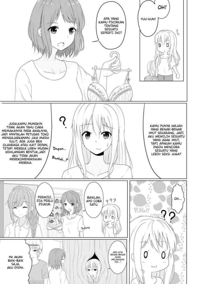 A Boy Who Loves Genderswap Got Genderswapped, so He Acts Out His Ideal Genderswap Girl chapter 4 halaman 4