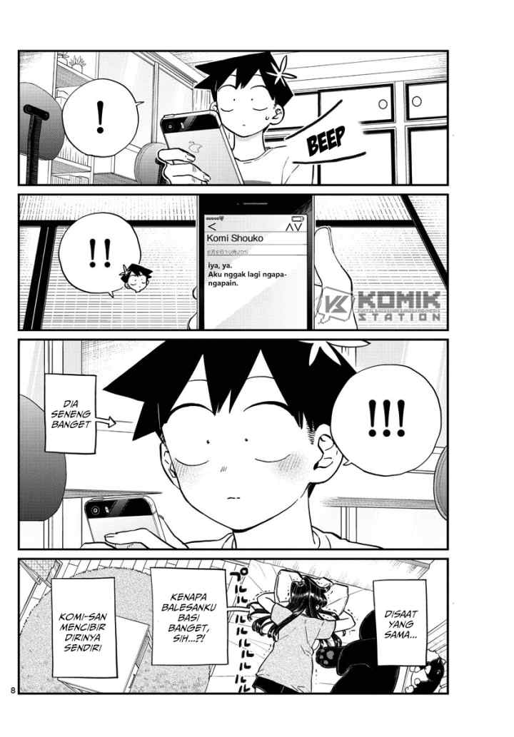 Komi-san wa Komyushou Desu chapter 178 halaman 9