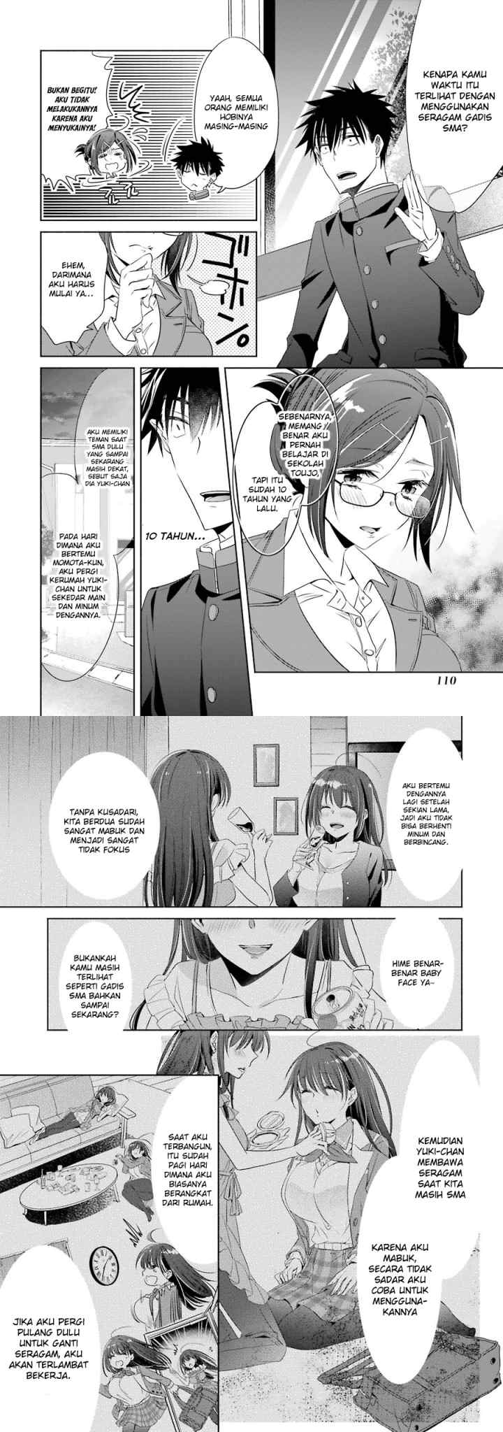 Choppiri Toshiue Demo Kanojo Ni Shite Kuremasu Ka? chapter 3 halaman 10