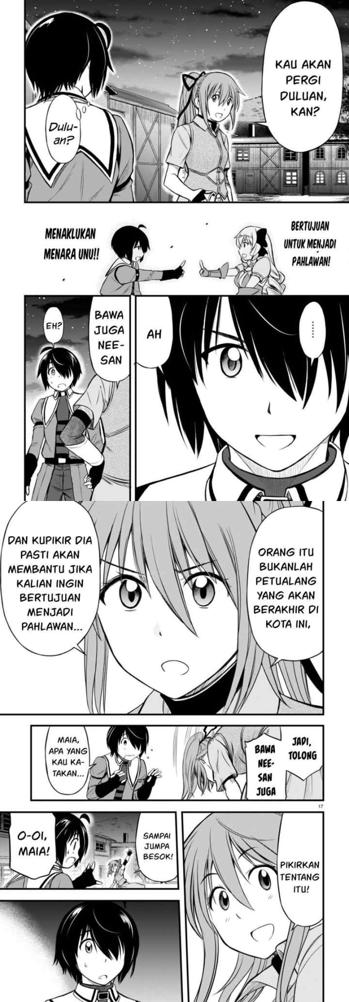 Hazure Akamadoushi ha Kenjyatime ni Musou suru chapter 17 halaman 9