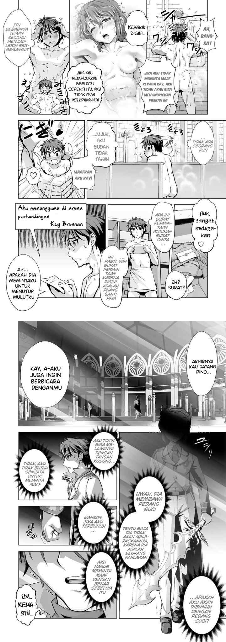 Kuchidome no Gohoubi wa Dansou Otome To Ichaero Desu! chapter 2 halaman 8