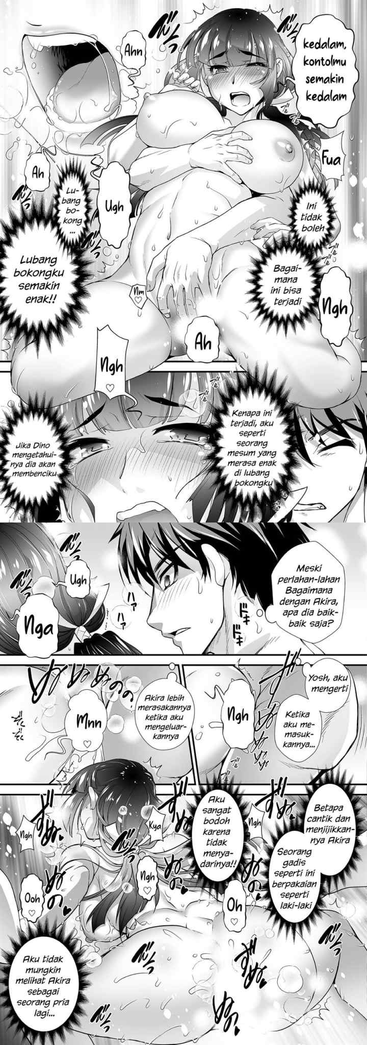 Kuchidome no Gohoubi wa Dansou Otome To Ichaero Desu! chapter 10 halaman 8